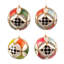 Confetti Capiz Circus Ball Ornaments