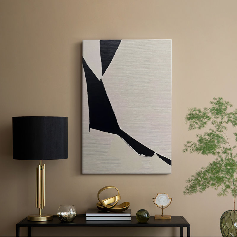 Série ABSTRACT DCxxix - Toile tendue avec châssis de qualité supérieure - Prêt à être accroché, H 36 po x l 24 po