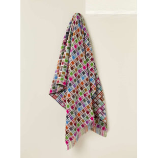 Merino Lambswool Throw/Blankets Hand Woven Blanket
