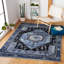 Tapis oriental bleu clair / noir Abbie-Gail-1507679424
