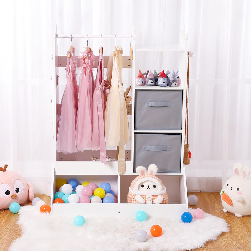 Carmon 32.3'' Wide Kids Armoire