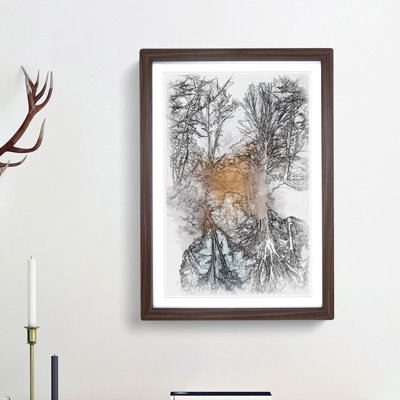 Trees - Picture Frame Painting Print