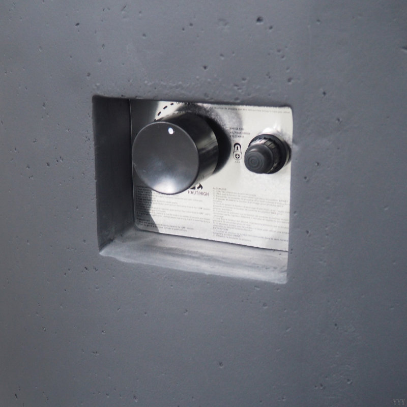 Foyer d'extérieur 31 po - 40 000 BTU, Gris foncé