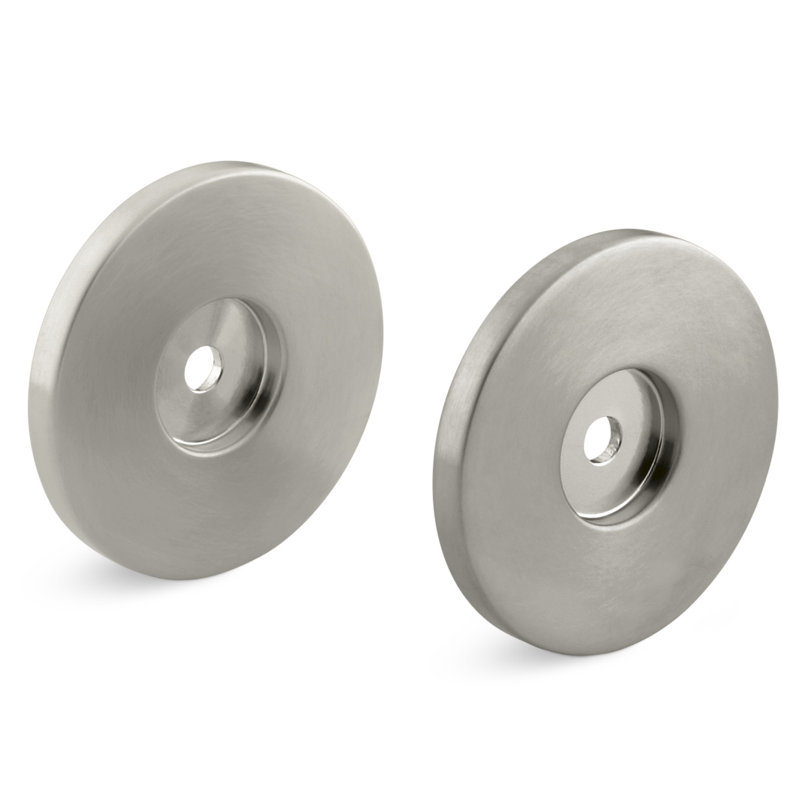 Ensemble de garniture coulissante, Nickel brossé éclatant