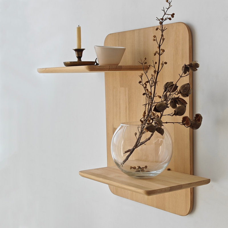 Locelso Wood Floating Shelf