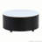 Round Movable Coffee Table with Casters
