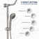 Complete Shower System with Slide Bar