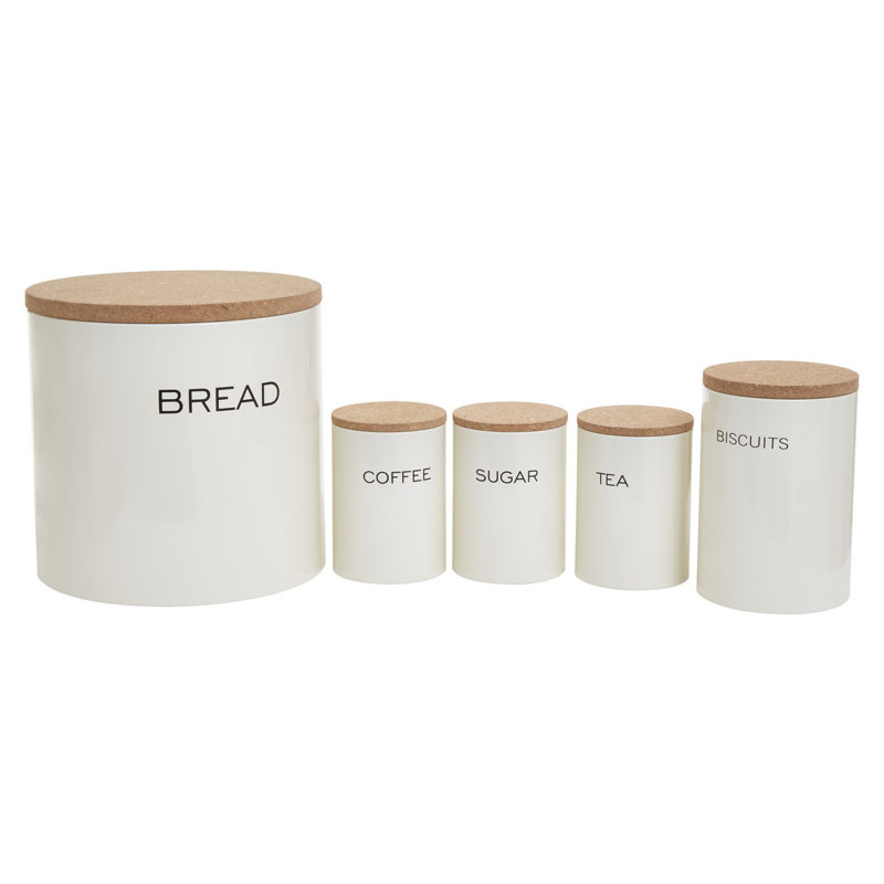 Metal Canister - Set of 5
