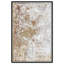 «Dusty Gold Los Angeles Map», impression sur toile-71080790-71080791