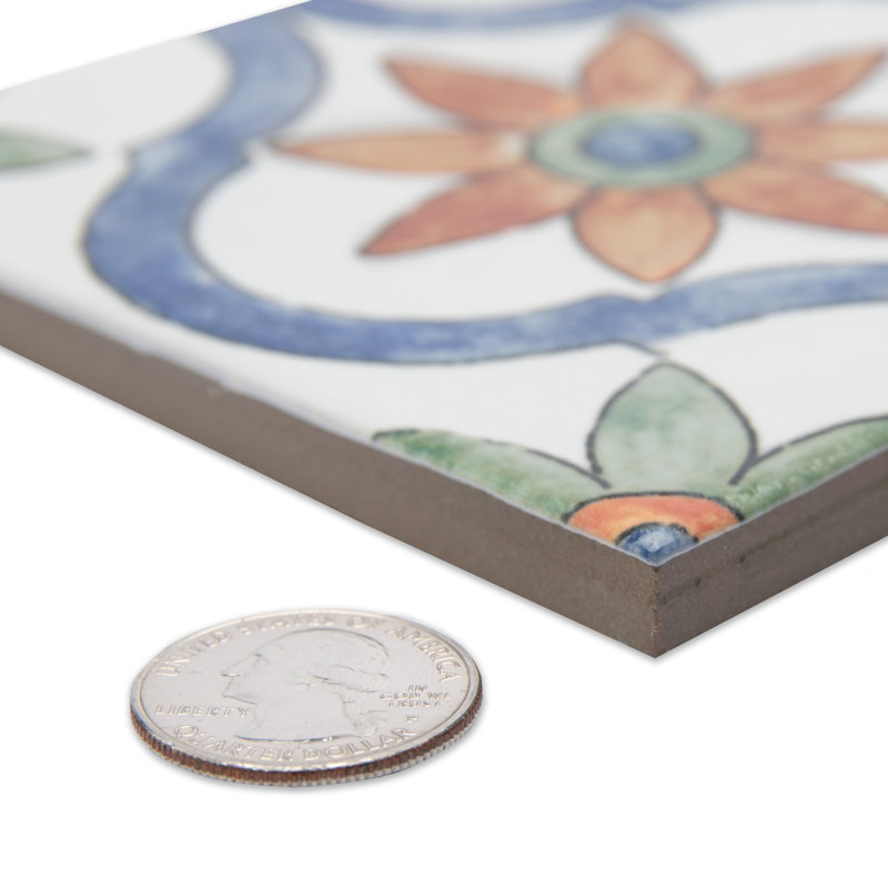 Sentier 4-1/2 in. x 4-1/2 in. Porcelain Floor and Wall Tile