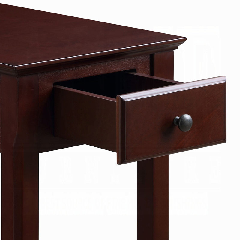 Bertie Accent Table, Dark Brown