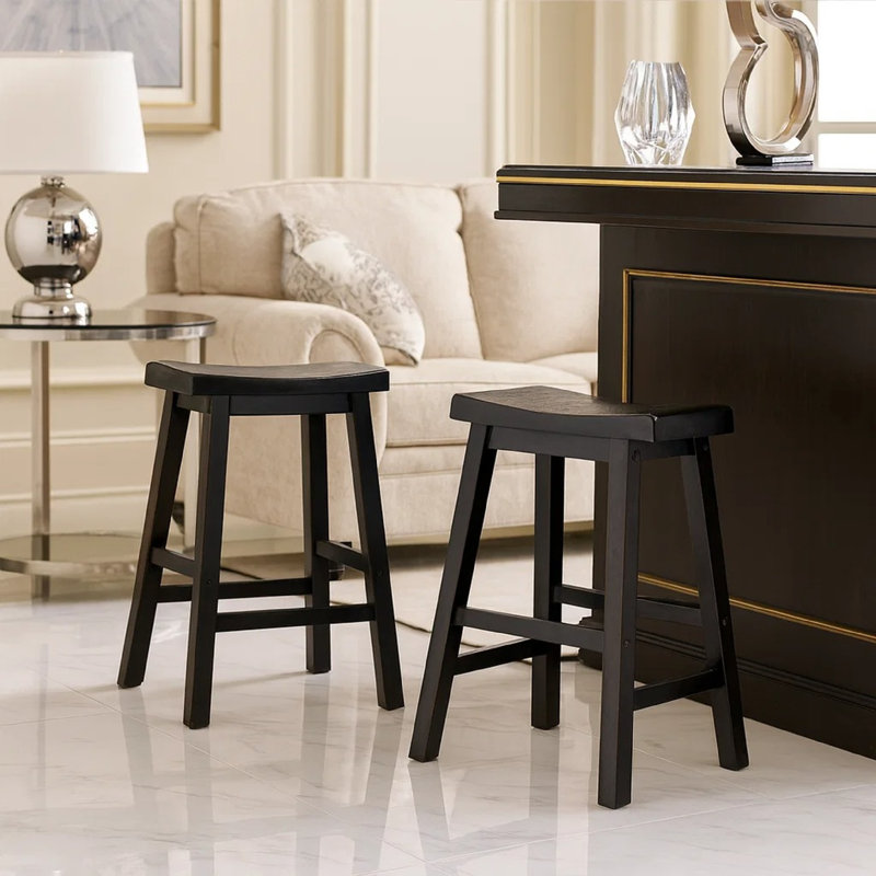 Tabouret de bar, de comptoir et de bar Justinian, Tabouret de comptoir (siège d’une hauteur de 24, Espresso