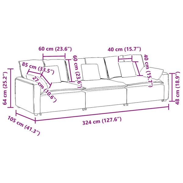 Dimensions du produit