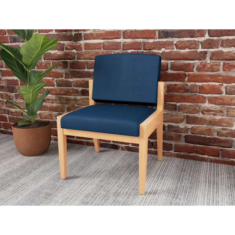 Chaise d'invité Amherst, Naturel, Patriot Plus Blue Ridge