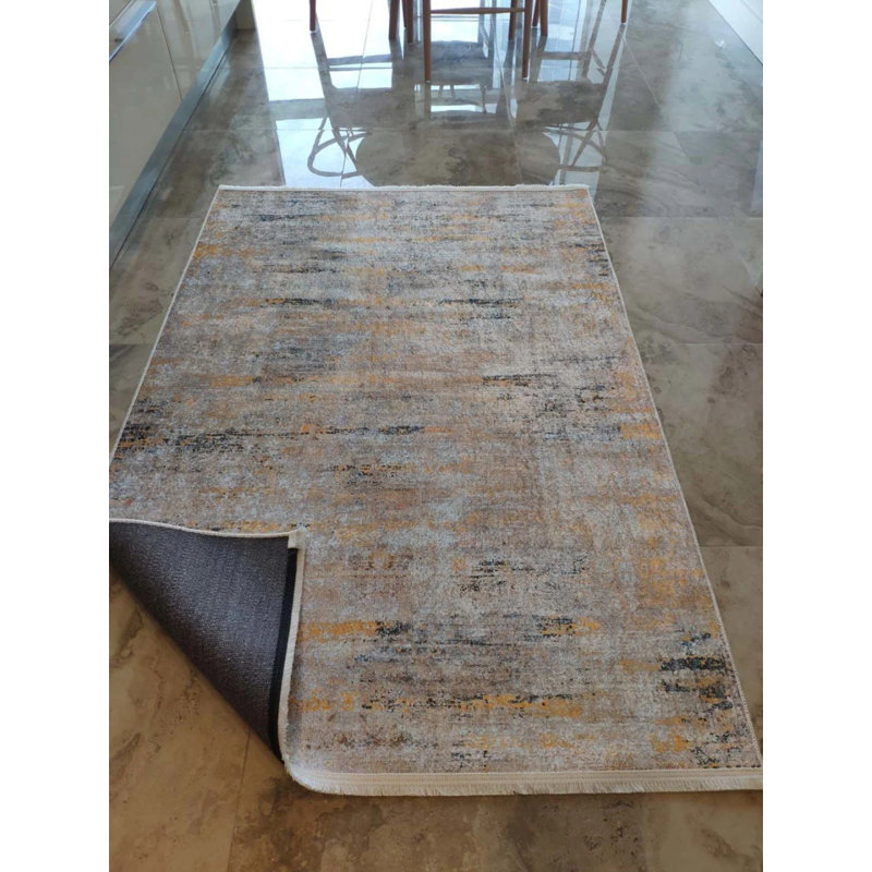 Tapis mathaï avec envers antidérapant, Tapis de couloir 5 pi 3 po x 11 pi 6 po