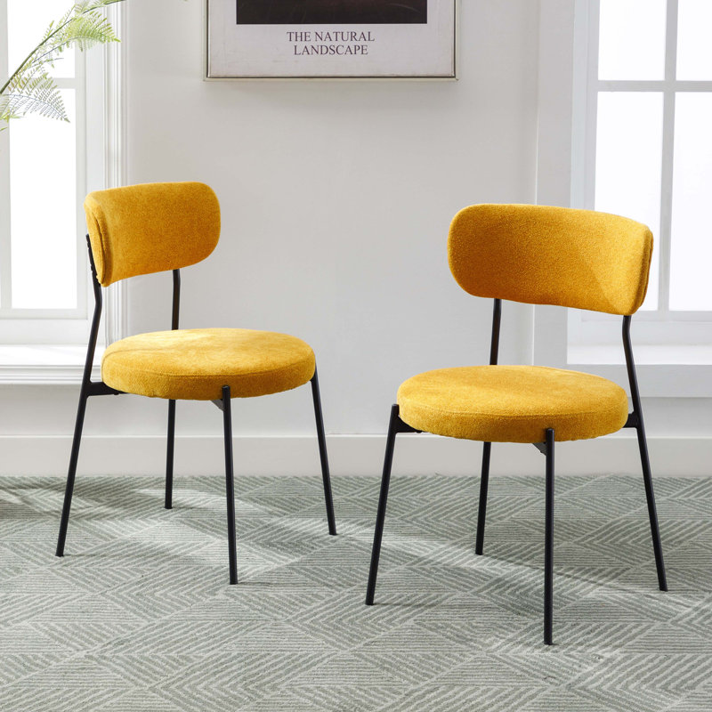 Dining Chair Set, Yellow