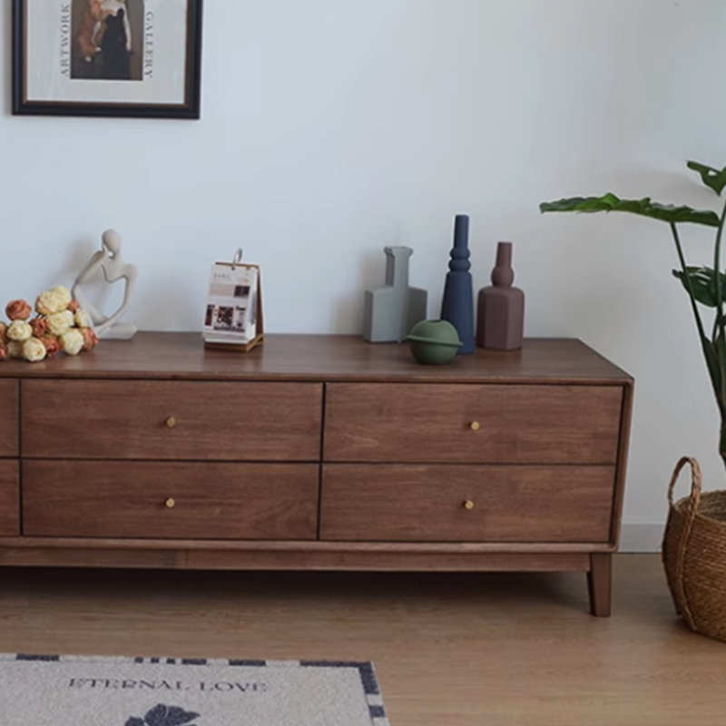Meuble télé de style Mid-Century minimaliste