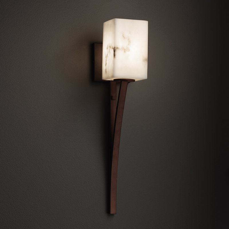 Lustre à del 1 lumière Arafa, Non, Bronze foncé