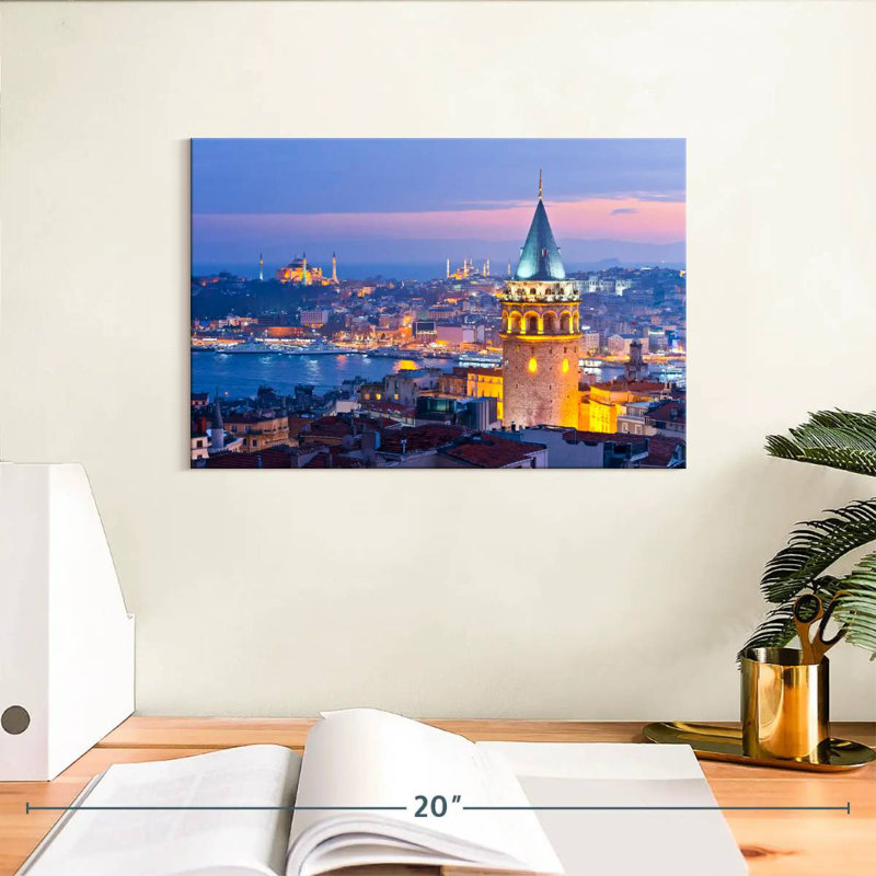 Hannes Istanbul Twilight, 8" H x 12" W