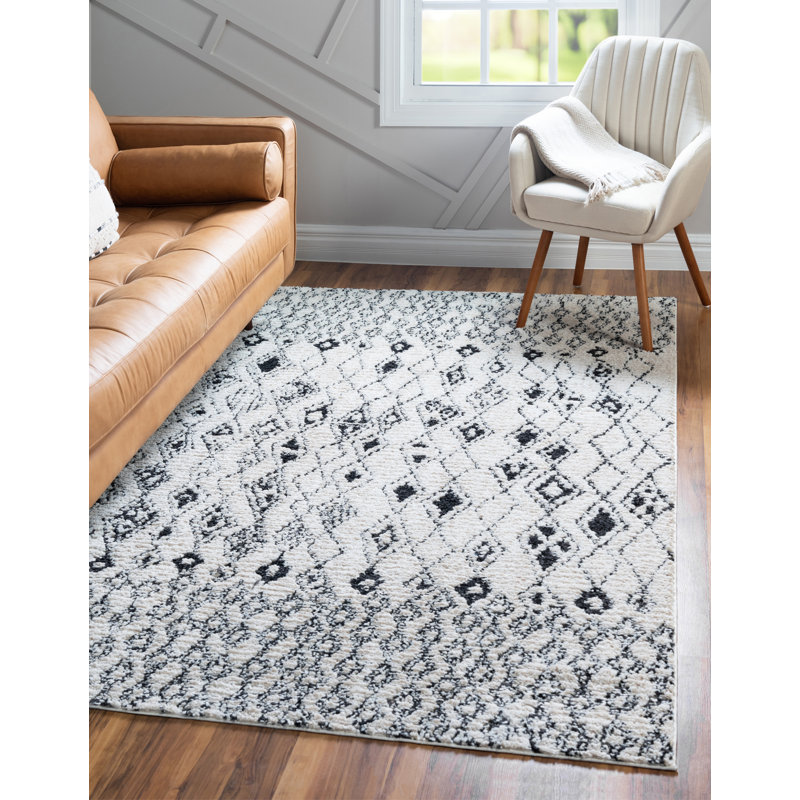 Bragi Geometric Indoor Rug, Rectangle 2'2" x 3'