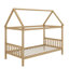 Lit simple pour enfant en forme de maison-2086260547
