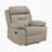 Sitz 40" Transitional Genuine Leather Manual Recliner-946362583
