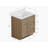 Chrisna D S R 30'' Single Bathroom Vanity Shaker Style Quartz Top Right Drawer-695872725