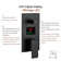 Ceiling Mounted Luxury Shower System with Digital Display (Rough-in Valve Included)