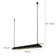 Braswell 1 - Light LED Geometric Pendant