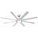 Hydra 8 - Blade Indoor/Outdoor LED Smart Ceiling Fan With Wall Control and Light Kit Included, Works With Alexa and iOS or Android App