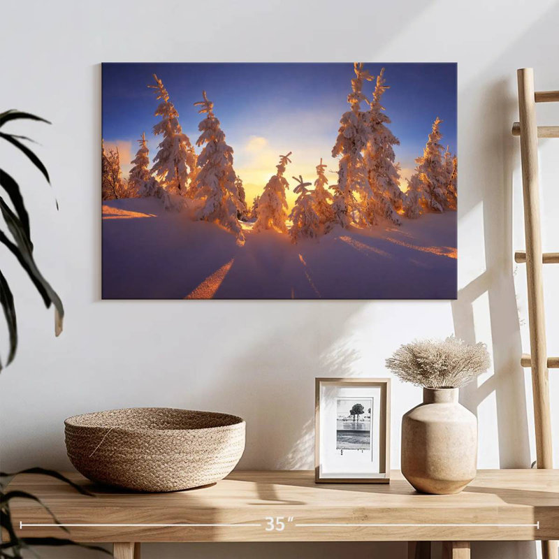 Alvord Winter Forest Sunset