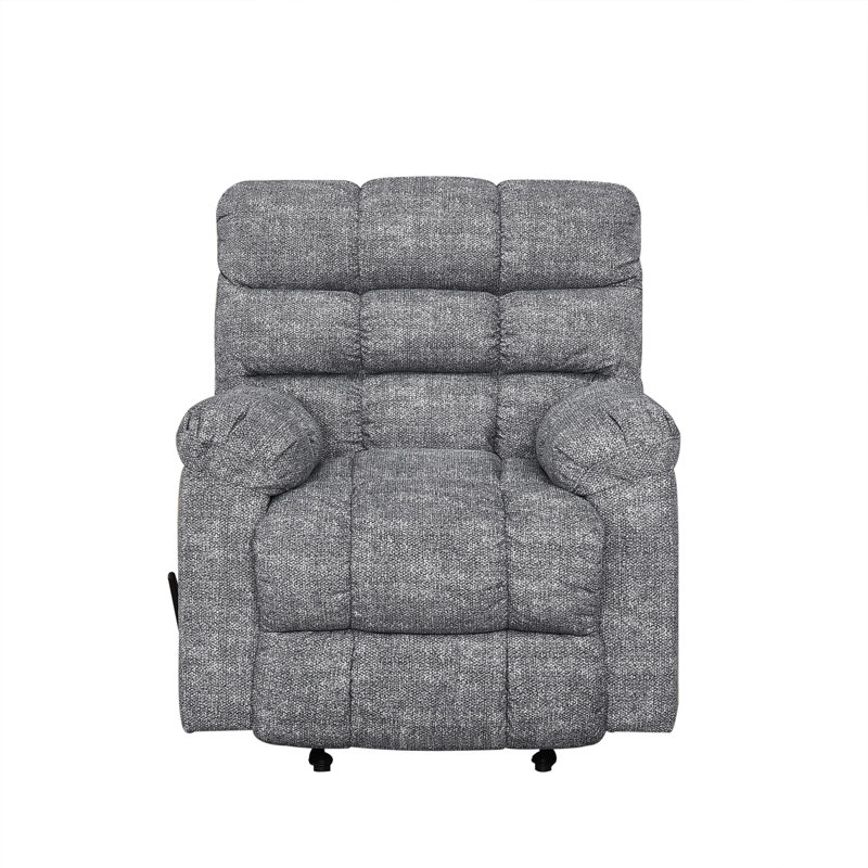 Fauteuil inclinable oscillant, gris, Grey
