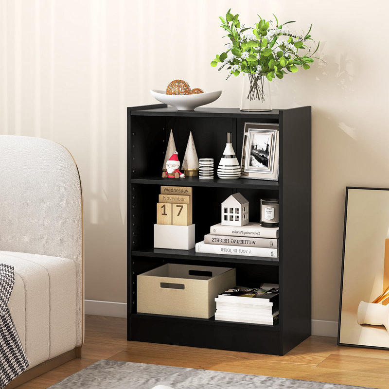 Bibliothèque standard H 29,5 "x l 19,5", Noir