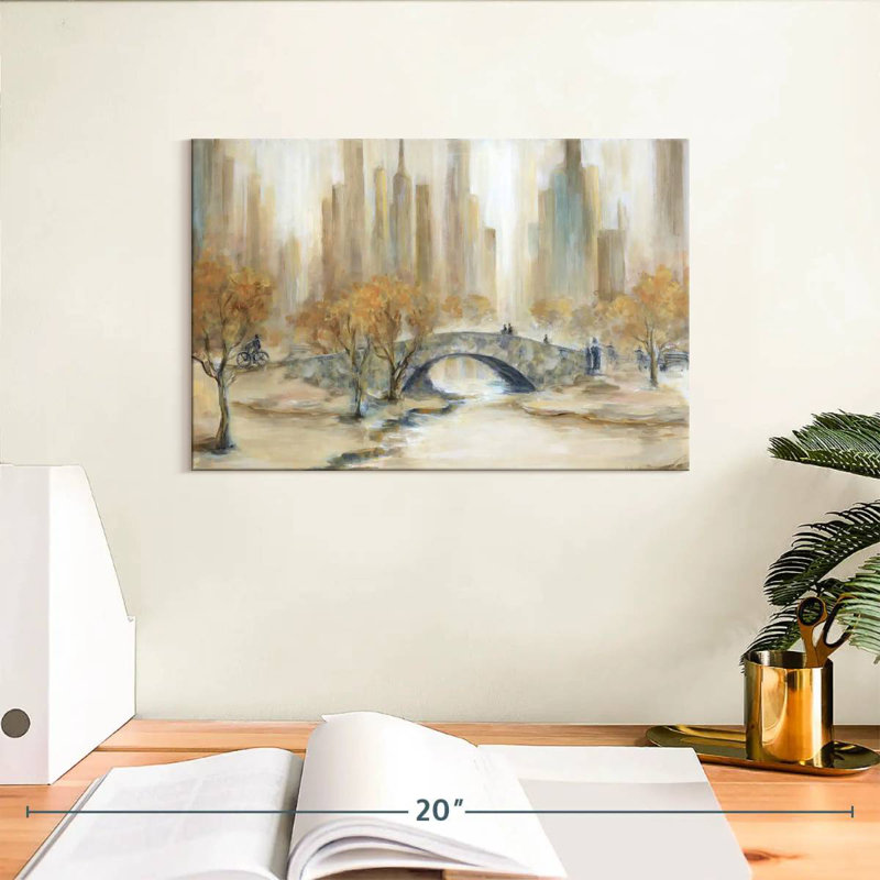 Sireci Empty Central Park, 8" H x 12" W