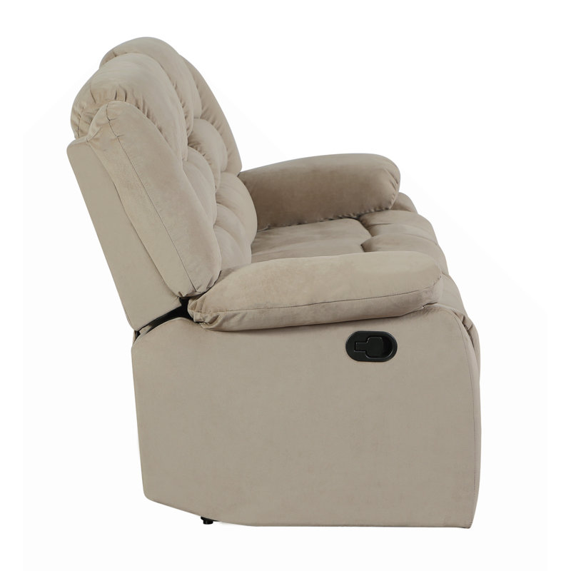 Causeuse en microfibre Global United