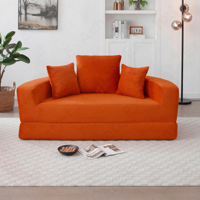 67'' Upholstered Sleeper Loveseat