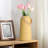 Lido 11" Modern Ceramic White Table Vase with Strap Handle-556803418-556803421