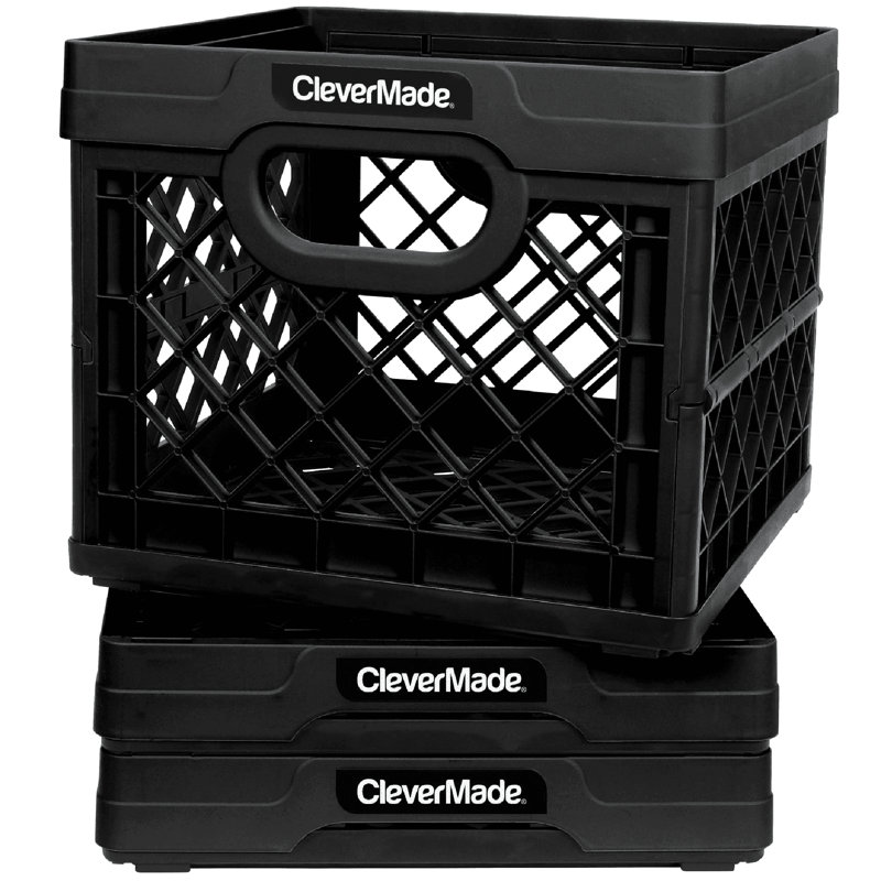 Cage en plastique utilitaire, Noir