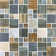 Breeze 2" x 2" Natural Stone Random Mosaic Wall Tile