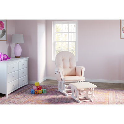 Hoop Glider with Ottoman
