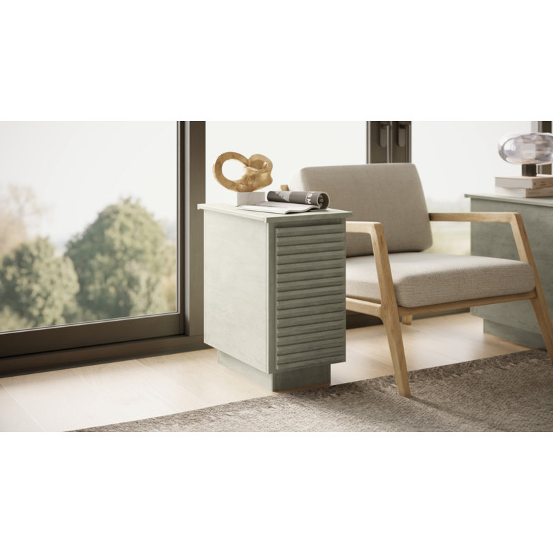 Table de jeu Bridgevine Home Stardust 14 pouces, aucun assemblage requis, , Beige