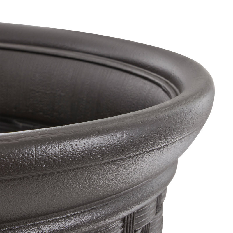 Pot Planter, 20.13" H x 22" W x 22" D, Java