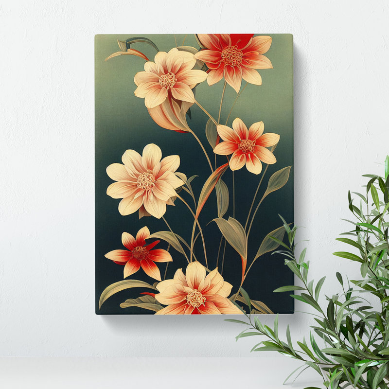 Boundless Flowers - Wall Art, Wrapped Canvas, 50cm H x 35cm W x 3cm D, No Matte