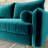 Bombalier 57.9'' Velvet Loveseat-1506206067