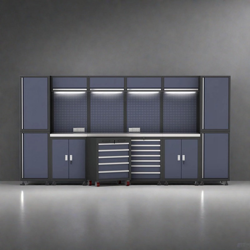 Système de rangement complet pour garage atelier