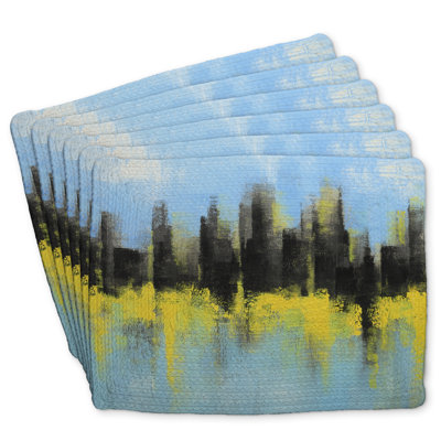 Braided Polyester Kundra (Set of 6) | City Made by Sponge