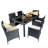 6 - Person Patio Dining Set Rectangular Table with Cushions Included-68162018