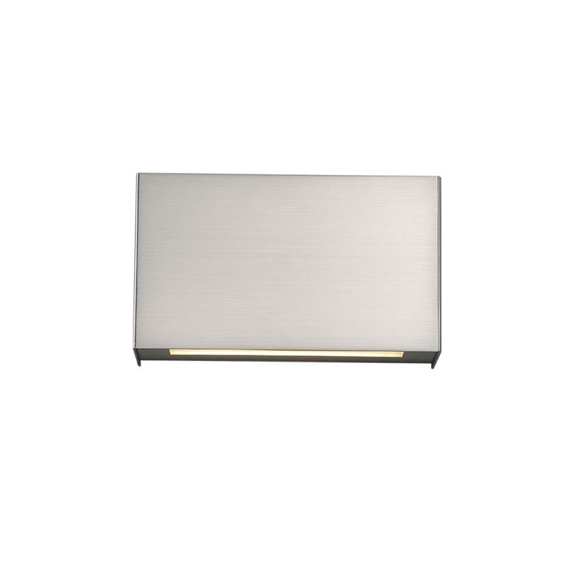 Blok 1 - Light LED Flush Mounted Sconce, Black, 3500K