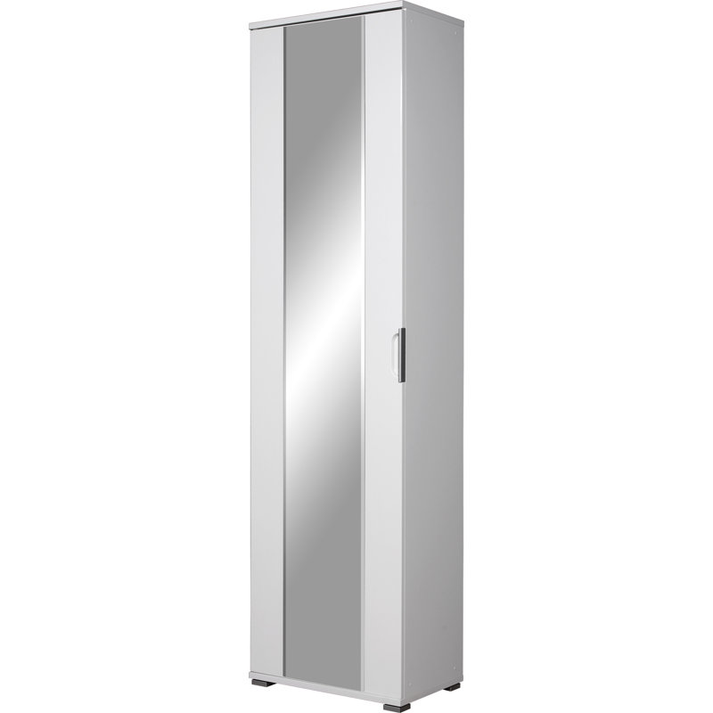 Trento Hinged Door Wardrobe with Mirror