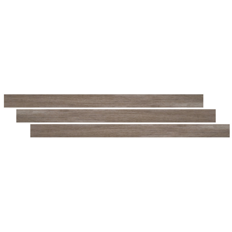 0.75 in. T x 94 in. L x 0.63 in. W Luxury Vinyl Flooring Trim Quarter Round, Estate Gray